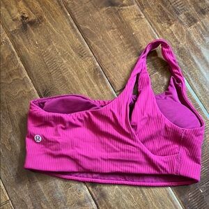 Lululemon Athletica Pink Performance Sports Bra